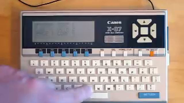 Canon X-07 synth by 5alad смотреть онлайн