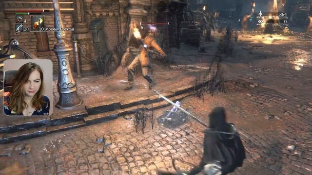 My FIRST FromSoft Game and Bloodborne Experience | A Game Dev Plays [Part 1] смотреть онлайн