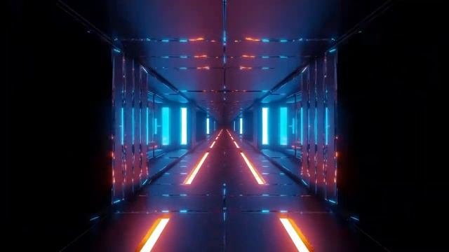 Визуальный фон Зум Туннель