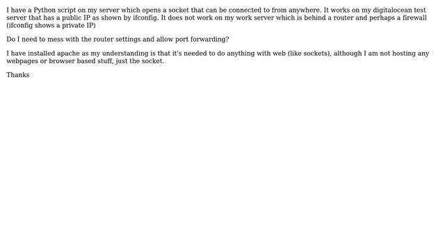 DevOps & SysAdmins: Connecting to a python socket behind a router смотреть онлайн