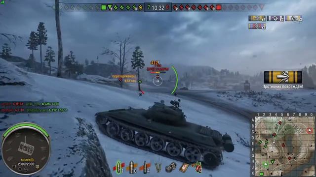 Танк 113.Карта Заполярье. смотреть онлайн