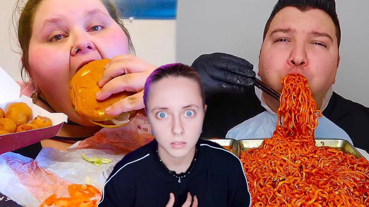 КОНКУРЕНТКА НИКОКАДО АВОКАДО? Два самых ТРЭШОВЫХ МУКБАНГЕРА В АСМР смотреть онлайн