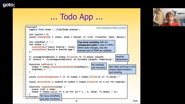 Svelte - Web App Development Reimagined • Mark Volkmann • GOTO 2021 смотреть онлайн