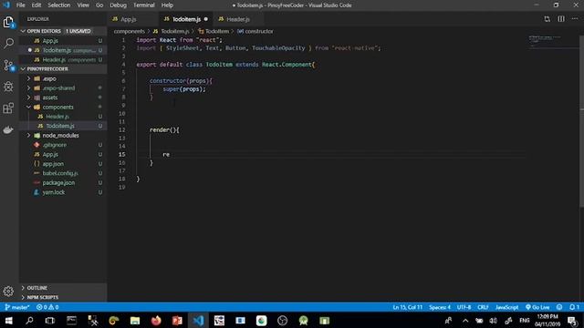 React Native Full Lesson ( Create a Mobile Application ) [TAGALOG] смотреть онлайн