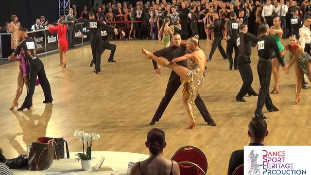 Burshteyn & Zakar - DSH Italian Open Championship 2023 Adult Latin 2nd Round Rumba смотреть онлайн