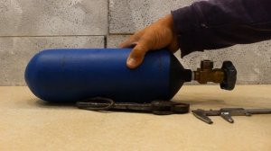 Газовая горелка / сварочный пост. Обзор . Кислород пропан