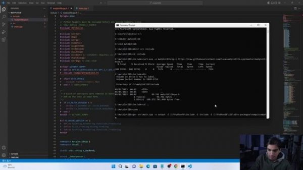 Install and Run Matplotlib for C++ in VS Code | Windows