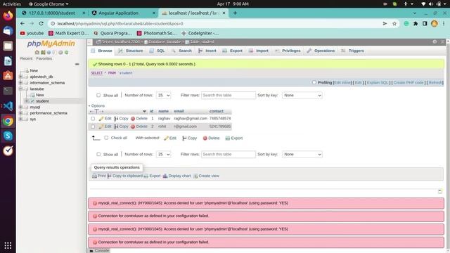 Get Data from Laravel API in Angular Service and show in Table | Laravel Angular Tutorial | Part-13 смотреть онлайн