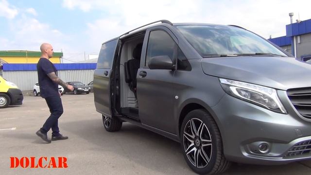 Установка электропривода на сдвижную дверь Mercedes Vito W447 / Доводчик боковой двери Мерседес Вит смотреть онлайн