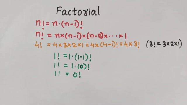 Why 0 factorial is 1?|proof of 0!=1 смотреть онлайн
