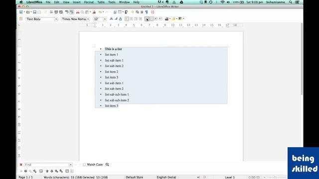 Foundation course on Libreoffice Writer & Calc ( Learn how to use Libreoffice ) смотреть онлайн