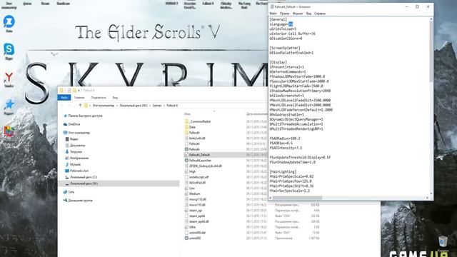 как сменить язык в fALLOUT 4 ( интерфейс и субтиры) смотреть онлайн