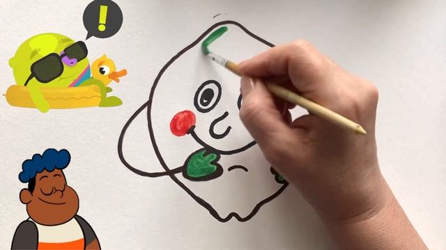 How to draw a lemon | Как нарисовать лимон | limon chizish смотреть онлайн