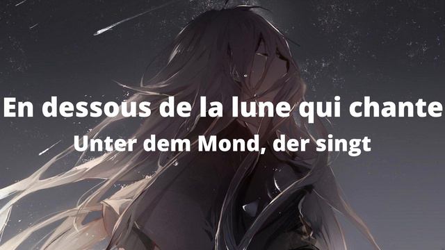 Je te laisserai des mots + Deutsche Übersetzung (German translation) | lyrics edit смотреть онлайн