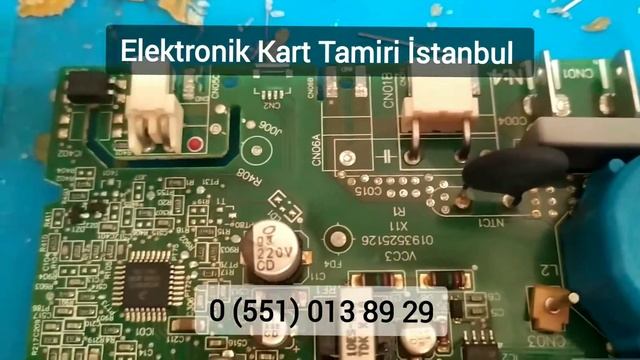 Bosch Buzdolabı Inverter Motor Kartı Tamiri, Buzdolabı Soğutmuyor Kompresör çalışmıyor Arızası