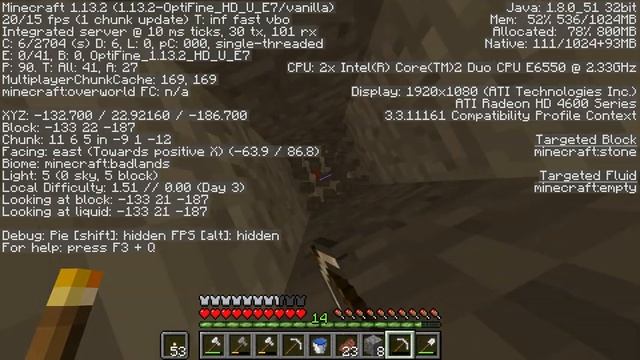 НАШЕЛ ДВЕ КЛАДКИ АЛМАЗОВ В МАЙНКРАФТ!!!!