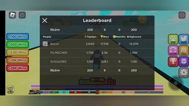 Стал очень быстрым.ROBLOX.Mega Rase Clicker. смотреть онлайн