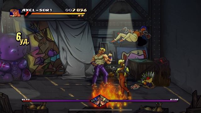 Streets Of Rage 4: Прохождение 7-9 этап (iOS)