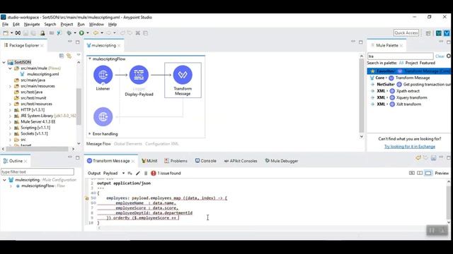 MuleSoft || DataWeave - Advanced Sorting Techniques in Mule-4 !! смотреть онлайн