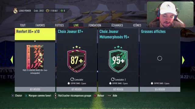 FIFA 22 :PRE SEASON 85x10 DIVISION RIVAL ON COMMENCE R9 MOMENT смотреть онлайн