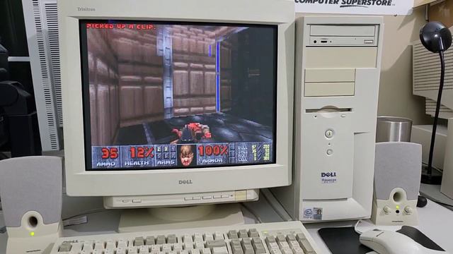 Testing DOOM on a 3Dfx VooDoo card, on real Hardware from 1999 смотреть онлайн