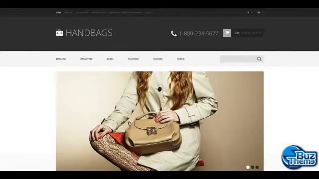 Download Handbag Responsive OpenCart Template by Ares TM смотреть онлайн