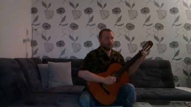 игра на гитаре. "Сладка ягода." "Sweet berry." смотреть онлайн