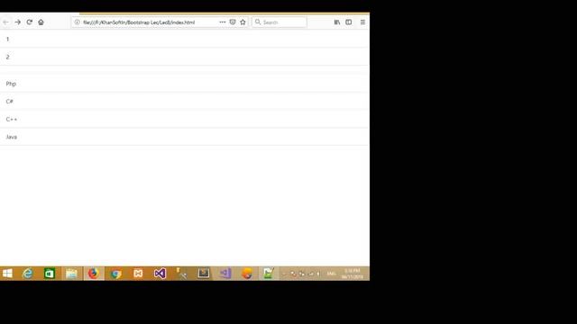 Latest Bootstrap Tutorial in Urdu/Hindi -Lec 13 Bootstrap List Group смотреть онлайн