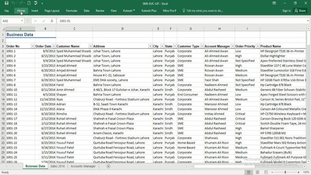 Microsoft Excel 2016 - Understanding Graphic User Interface (GUI) смотреть онлайн
