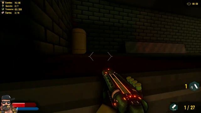 Brutal John: Duke Nukem style retro FPS! смотреть онлайн