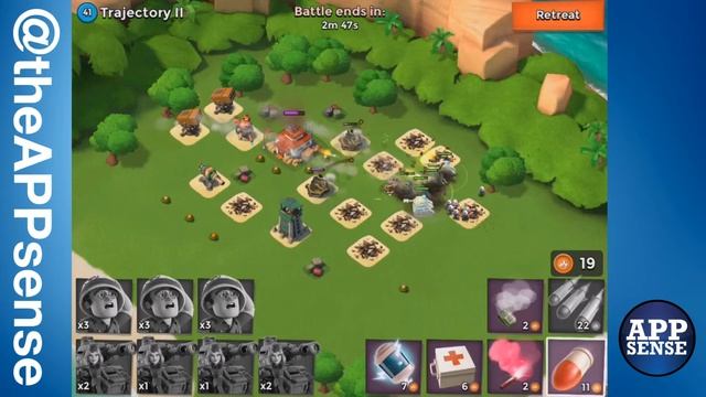 Trajectory II (41) Single Player Island - Boom Beach Walkthrough смотреть онлайн
