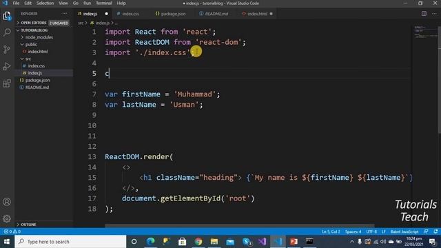 #10, How you can use internal, external and inline style in React || CSS Styling In React смотреть онлайн