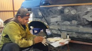 РЕМОНТ ГНИЛОЙ АРКИ КРЫЛА. САМ БЕЗ СВАРКИ!!! Подробная инструкция для новичков.