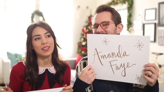 CHRISTMAS MR. AND MRS. CHALLENGE | Amanda Faye смотреть онлайн