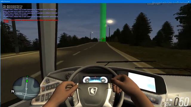 МТА Провинция. Работа электробус+ игровой руль! смотреть онлайн