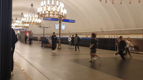 От Проспекта Просвещения до Технологического института на метро