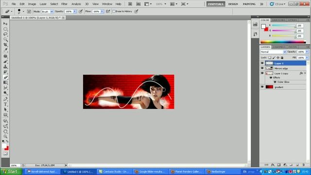 Adobe Photoshop Tutorial | How to make a beam - EXTENDED part 2 [FULL HD] смотреть онлайн