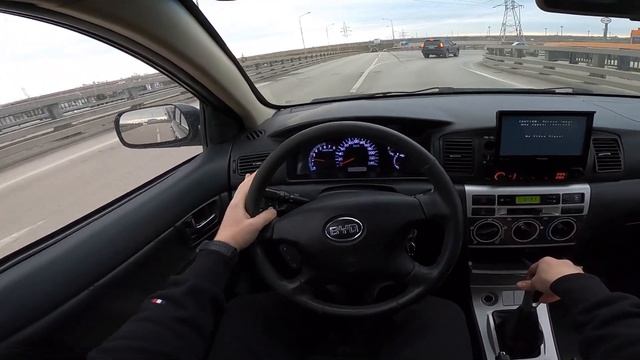 2008 BYD F3 (1,5 МТ) 99HP ,,, POV test drive смотреть онлайн