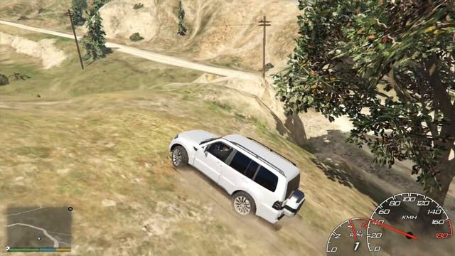 GTA 5 2015 Mitsubishi Pajero гта 5 авто машина Car #авто #car #gta5 #гта5