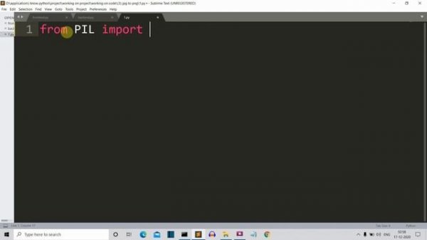 How to convert jpg to png image using python || pillow python