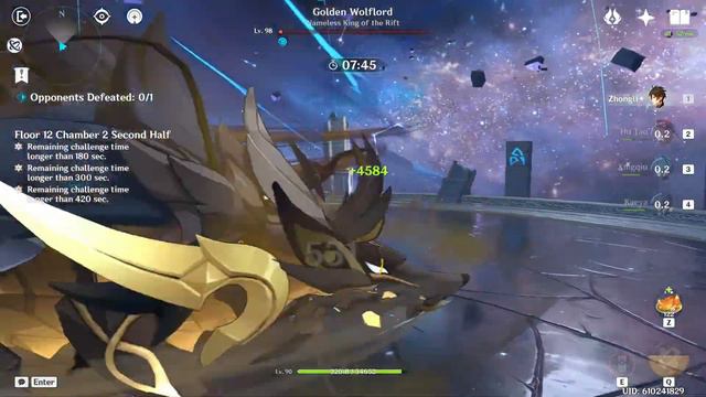 Spiral Abysss Floor 12 2.5 - ALL 4 STAR WEAPON F2P Friendly - Raiden and Hu Tao l Genshin Impact смотреть онлайн