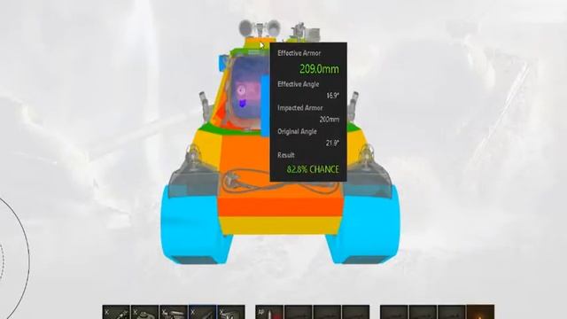 Схема бронирования AMX M4 mle. 54 смотреть онлайн