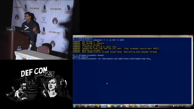 DEF CON 23 - Packet Capture Village - Nikhil Mittal - Powershell for Penetraton Testers смотреть онлайн