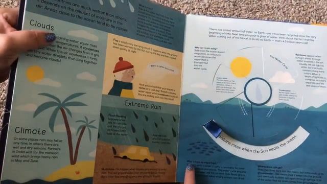 Turn and Learn : Weather ⛈ NEW 2019 Usborne Book смотреть онлайн