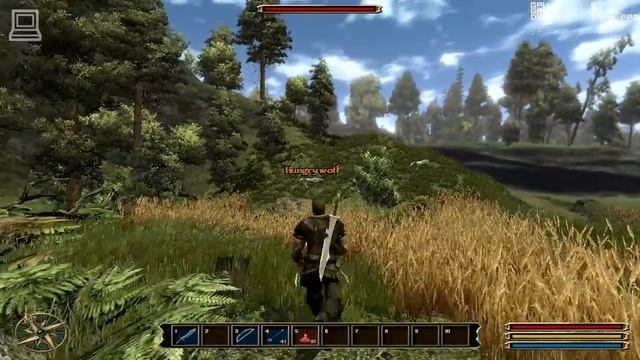 Gothic 3 Gameplay GeForce 9400 GT смотреть онлайн