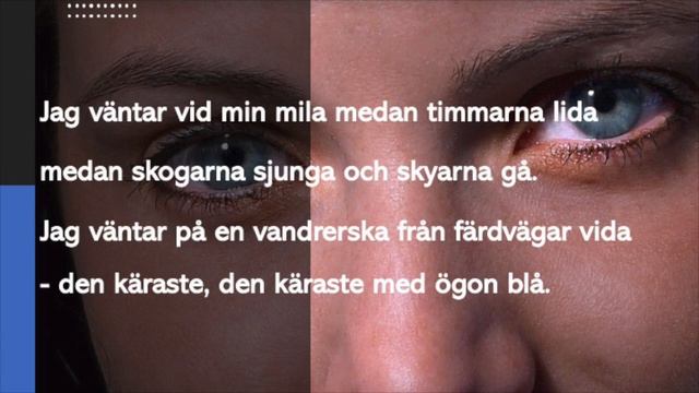 Lär dig svenska med hjälp av dikter - Jag väntar vid min mila - Dan Andersson смотреть онлайн