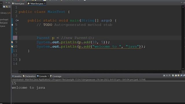 Can we Override static methods in java смотреть онлайн