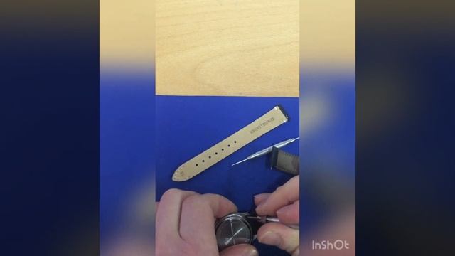 Замена ремешка в (на) наручных часах в домашних условиях Replacing the strap on a wristwatch 更换腕表的表 смотреть онлайн
