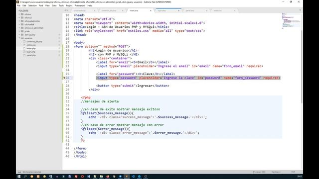 Tutorial de Login de Usuarios con PHP y MySQLi смотреть онлайн