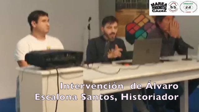 Conferencia: Visión histórica del... Intervención de Alvaro Escalona Santos, Historiador 1/3 смотреть онлайн